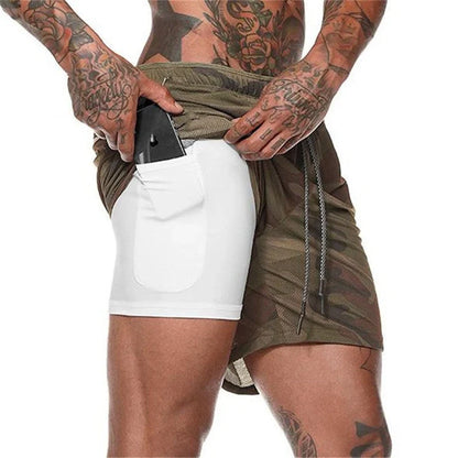 Pocket compression shorts in various colours and sizes for workouts and outdoor activities