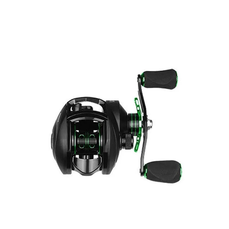 Dedicated lure rod water drop wheel blackening fishing reel with 2000 series wire cup capacity