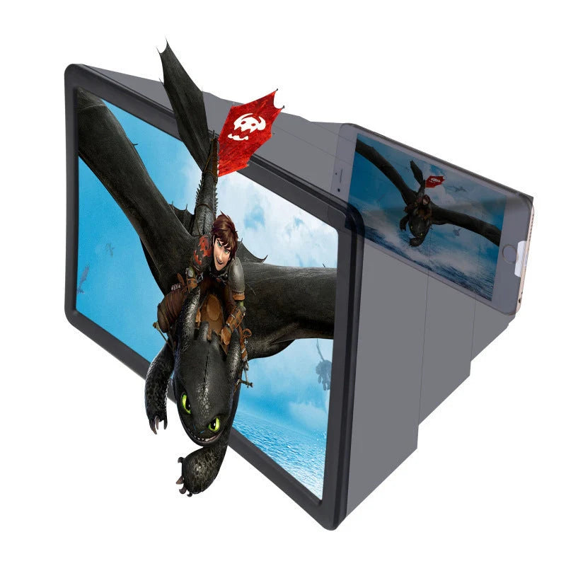 F2 Amplifier Mobile Phone Video Screen Magnifier with adjustable telescopic support