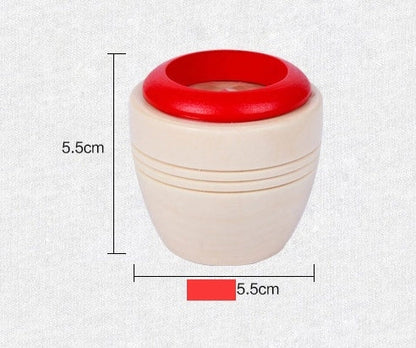 Wooden Magic Kaleidoscope educational toy for children with colourful visual effects