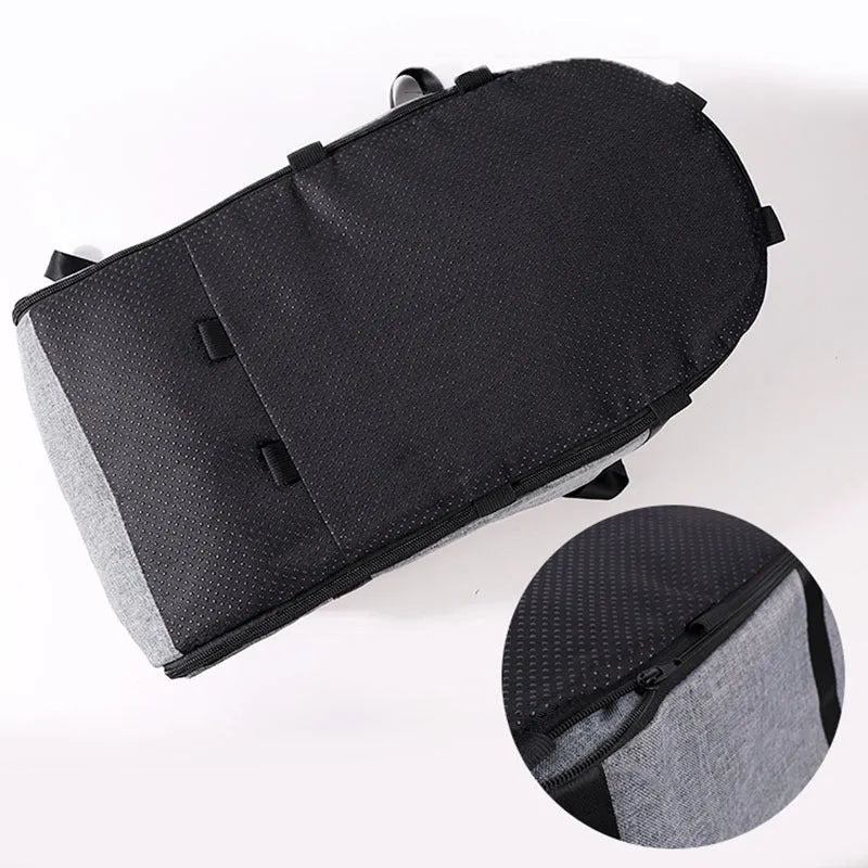 Outdoor dog kennel in cloth material suitable for four seasons use and car travel