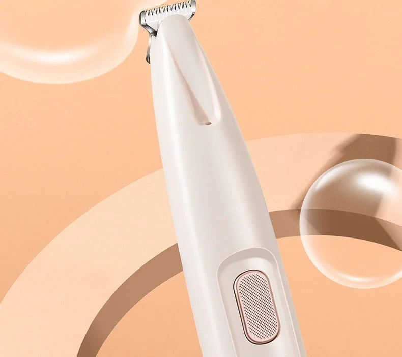 LED Dog Paw Trimmer with waterproof design and stainless steel blade