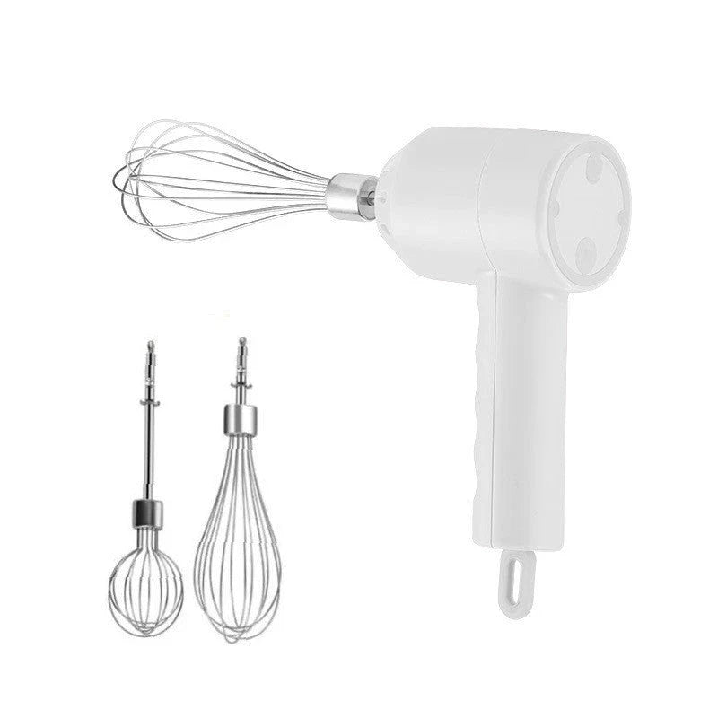 Wireless Electric Whisk - Cordless, Rechargeable Handheld Mixer for Effortless Baking and Food Preparation