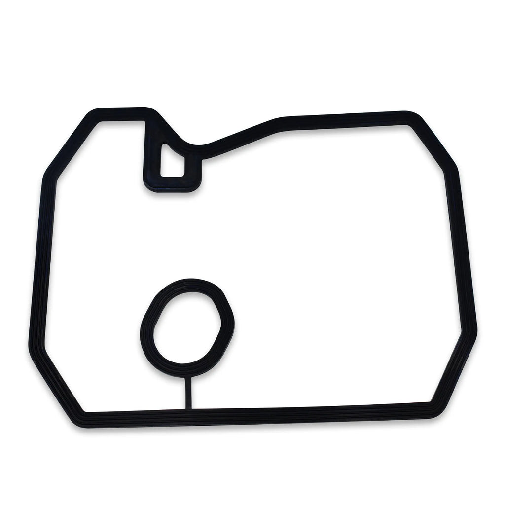 Black rubber cylinder head sealing ring for engine gasket replacement 1pc