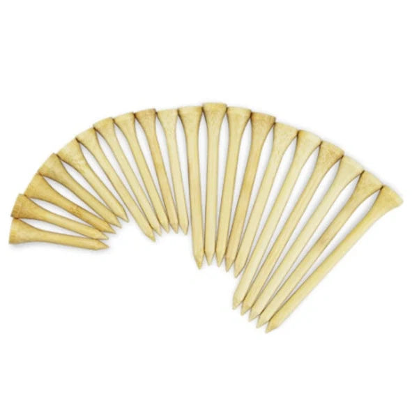 Bamboo woodworking nails in four lengths from 4.2cm to 8.3cm, 100 pieces per pack