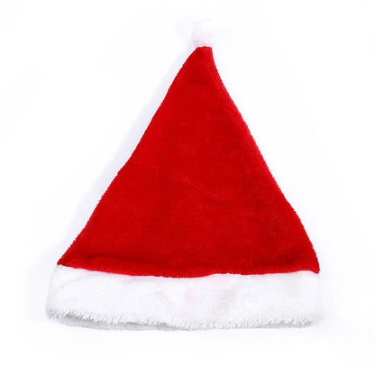 Christmas Decoration Hat Set with LED Lights and Bells for festive holiday decor