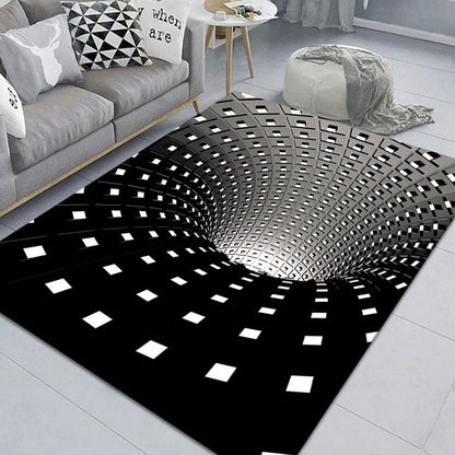 3D Geometric Stereoscopic Illusion Floor Mat for Pets in various sizes
