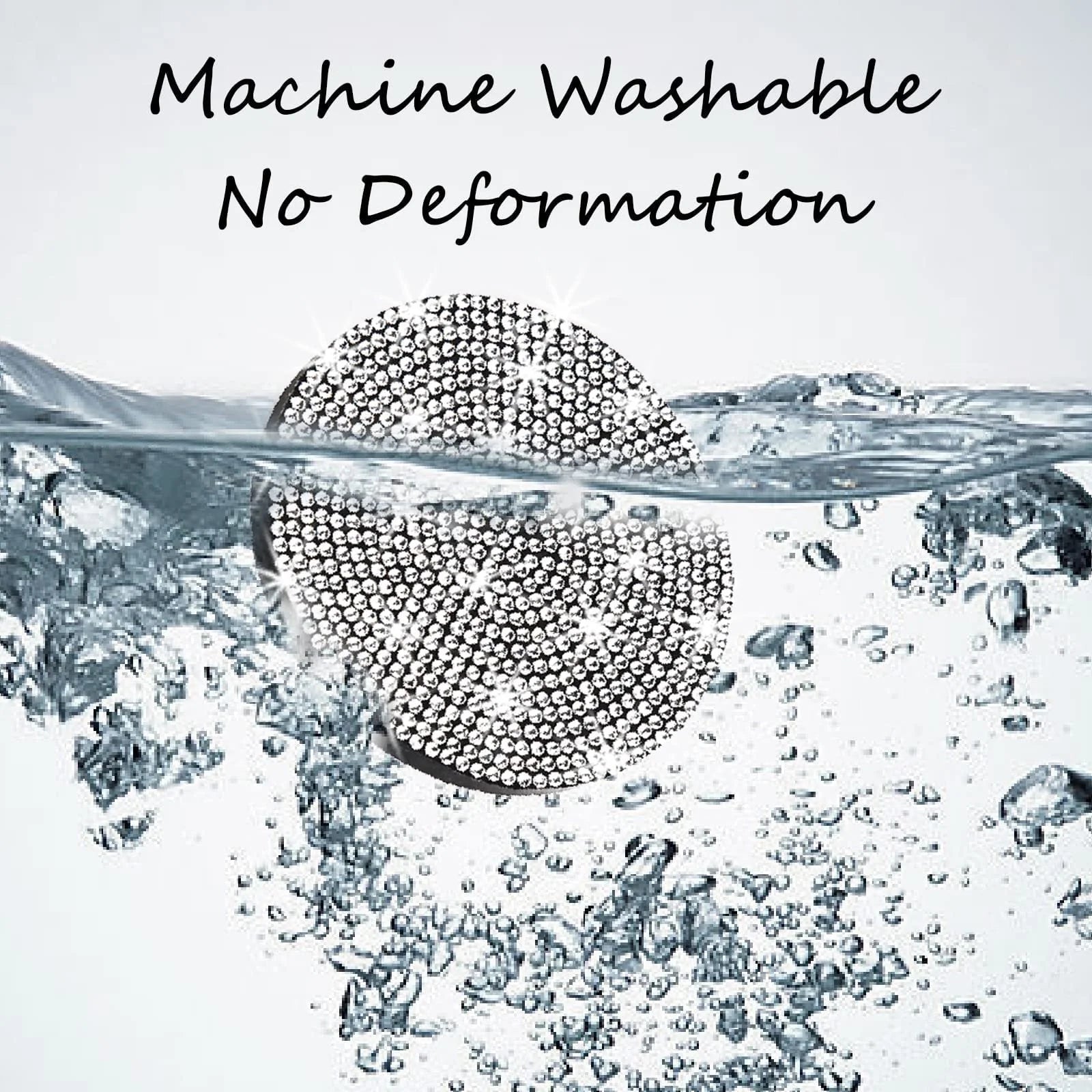 Bling car coasters with crystal rhinestones for cup holders, available in multiple colours