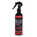 Car coating agent spray bottle with liquid polish for water-repellent vehicle protection