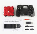 WiFi real-time transmission aerial drone in black with alloy and ABS body, compact 6.5cm size
