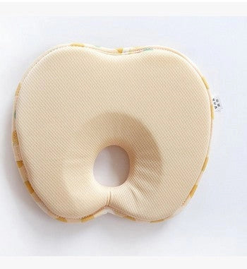 Newborn anti-roll pillow in love shape, prevents flat head syndrome, 21*19*3cm