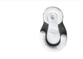 Portable folding baby travel crib with a soft cotton sleep cushion for newborns