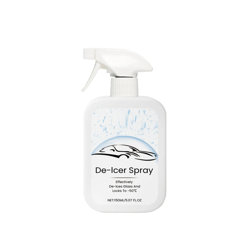150ml car windscreen defrosting and anti-icing liquid bottle with spray applicator