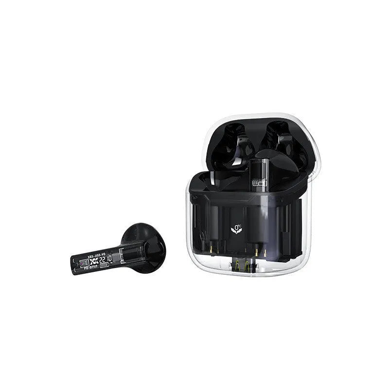 Wireless Bluetooth earbuds with charging case, white colour, 13mm speaker, Type-C port