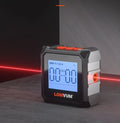Flagship laser infrared inclinometer with digital display and alloy casing for professional woodworking and engineering.