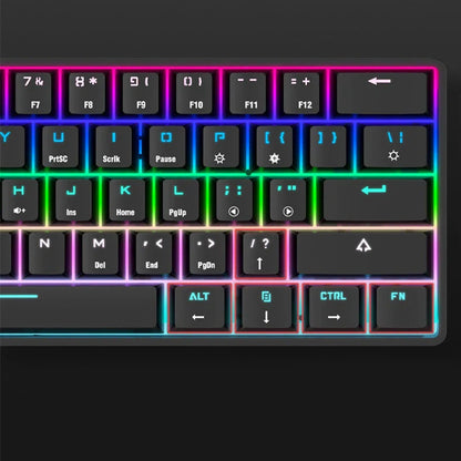 Wireless Bluetooth mechanical keyboard with PBT keycaps in black or white colour measuring 29.5×11×4cm