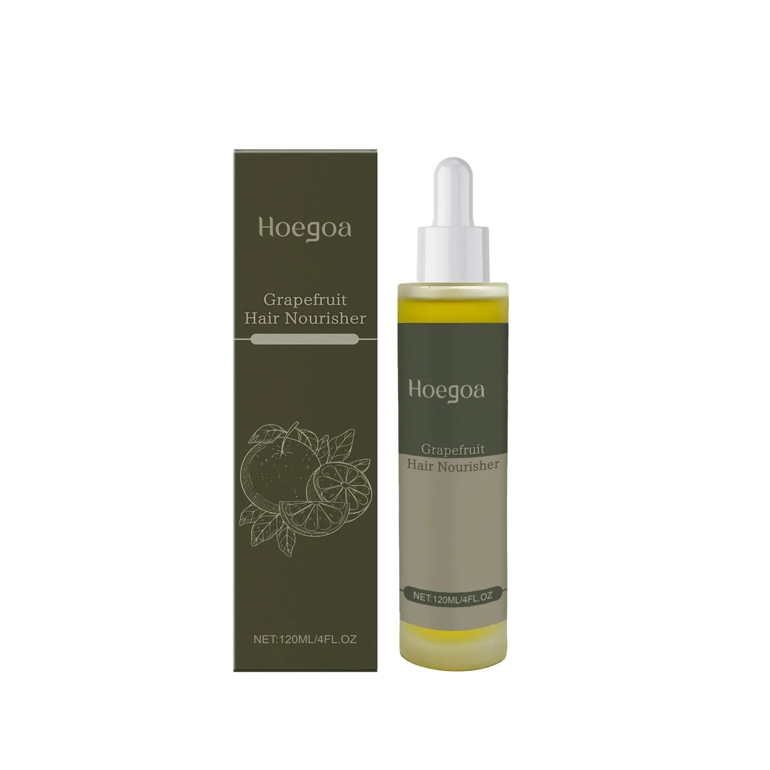 120ml Grapefruit Hair Conditioner bottle with botanical oil and vitamin E formula.