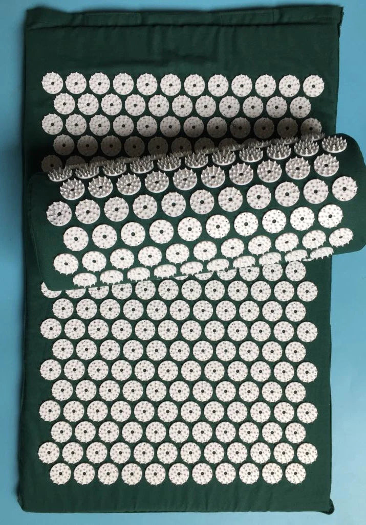 Acupuncture Yoga Cushion and Pillow Set for muscle relief and relaxation