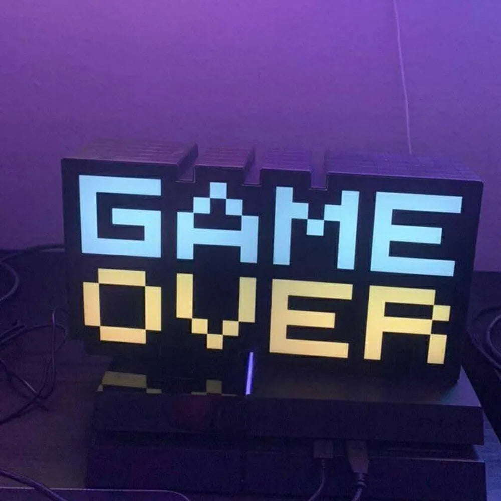 LED game atmosphere light with PVC shade and USB button switch in photo colour