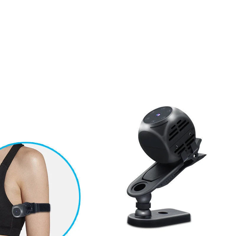 Mini HD camcorder with night vision and 1080P recording capability