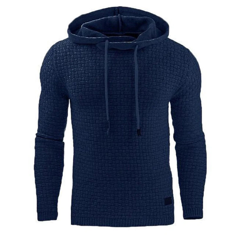 Men's hoodie sweater in various colours and sizes, made from 65% cotton and 35% polyester blend
