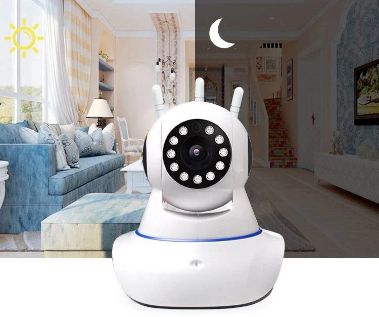 Wireless indoor surveillance camera with HD 1080P and infrared night vision