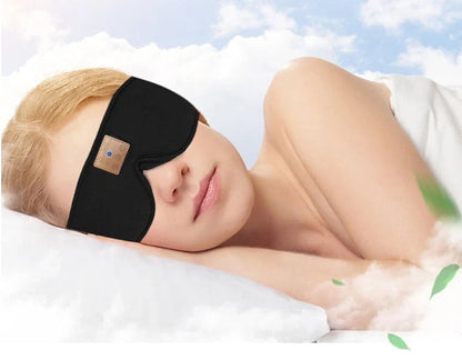 3D Bluetooth 5.0 Sleep Headphones Eyemask with ultra-thin stereo speakers