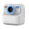 Multi-colour plastic digital camera for students with printing paper rolls and memory card in blue