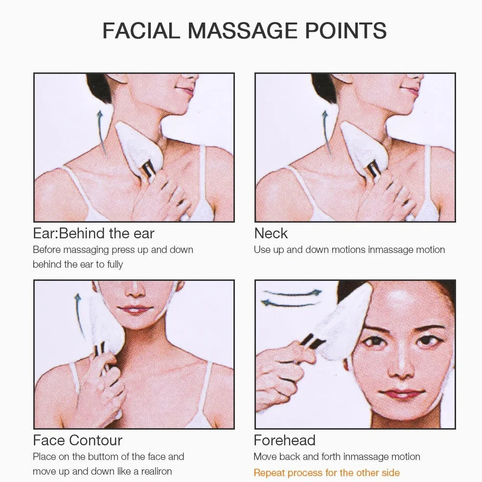 Skin small iron beauty device measuring 215x72x61mm with six core skincare functions