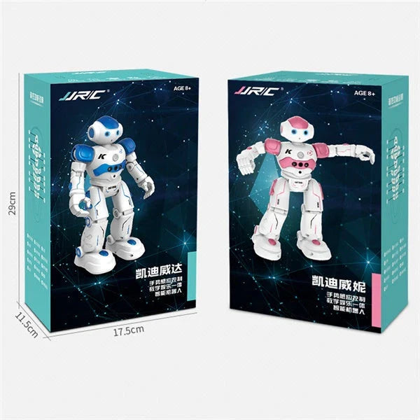 Smart Dancing Robot Toy with Remote Control, Gesture-Controlled Movement, Singing Capability, and Synchronized LED Lights