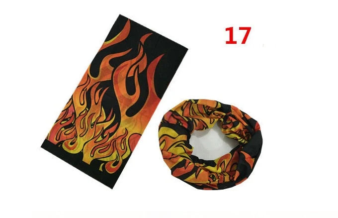 Seamless Outdoor Turban in versatile use as headscarf, scarf, and more