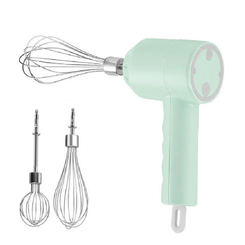 Wireless Electric Whisk - Cordless, Rechargeable Handheld Mixer for Effortless Baking and Food Preparation