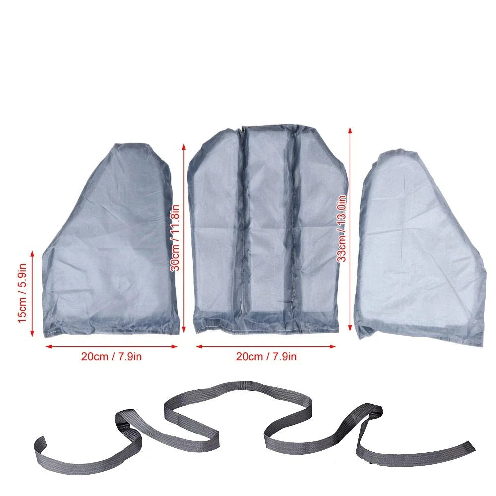 Versatile and durable fishing vest with premium ripstop polyester shell, removable EPE foam for buoyancy, and ample storage pockets