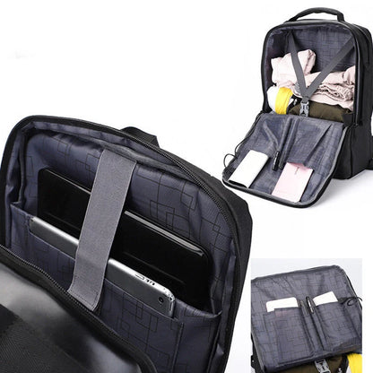 Multi-functional leisure computer bag with large capacity and built-in charging