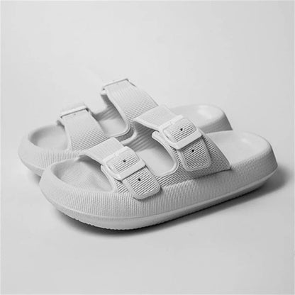 Women's summer EVA thick-soled sandals and slippers in various colours