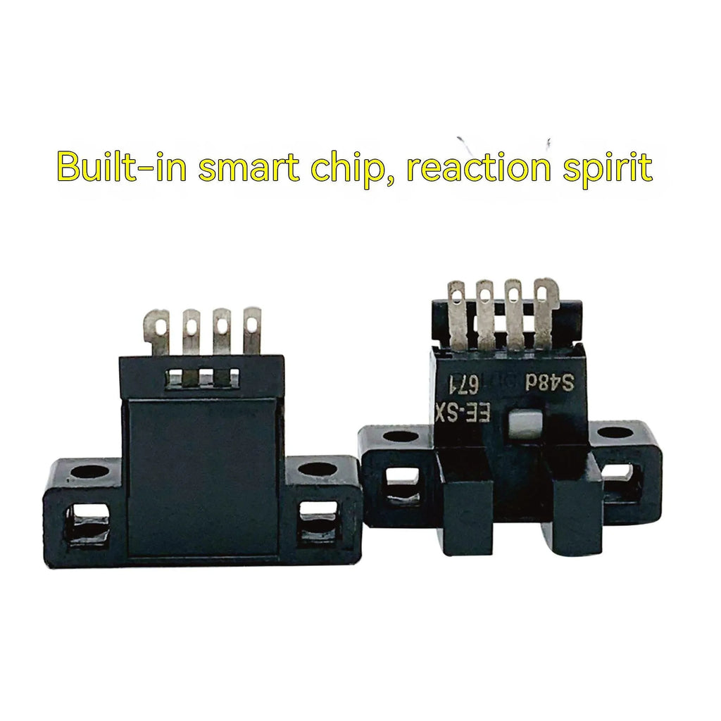 EE-SX671 miniature U-shaped groove photoelectric switch with NPN output and polycarbonate shell
