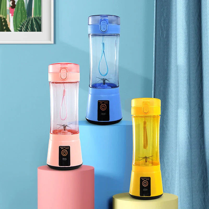 Rechargeable USB Smoothie Blender with Automatic Safety Features for Convenient, Portable Blending