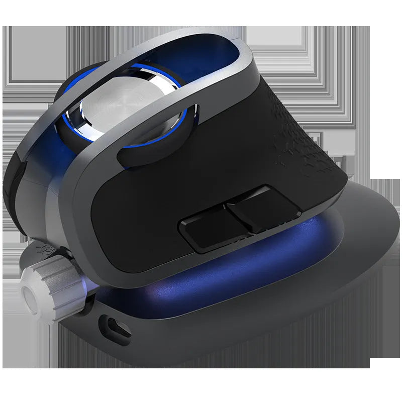 M618X wireless Bluetooth gaming mouse in black with vertical ergonomic shape and six buttons