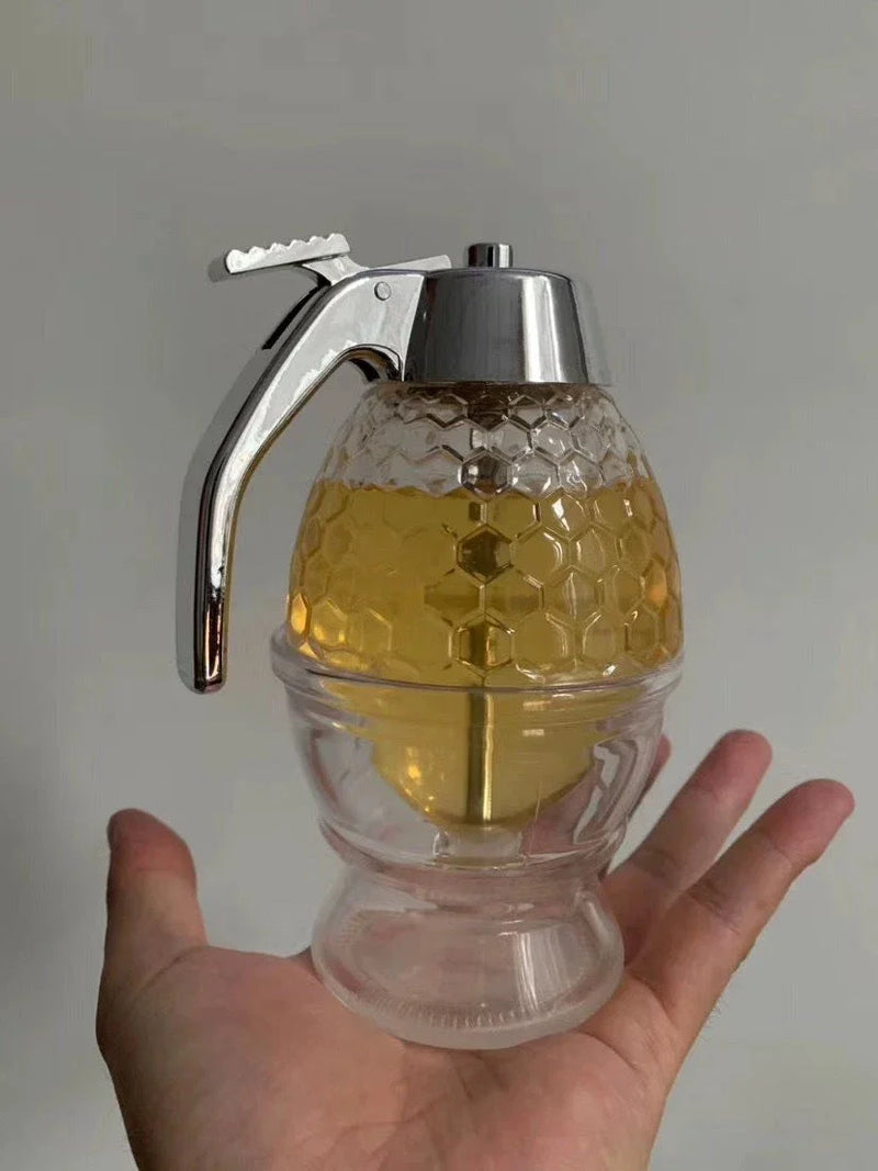 Versatile Honey Dispenser: Drip-Free Squeeze Bottle for Effortless Serving