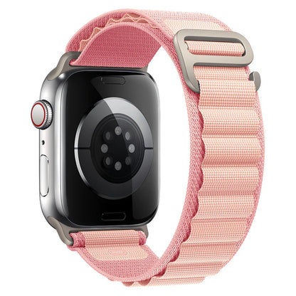 Apple Watch nylon strap with metal tips in various colours