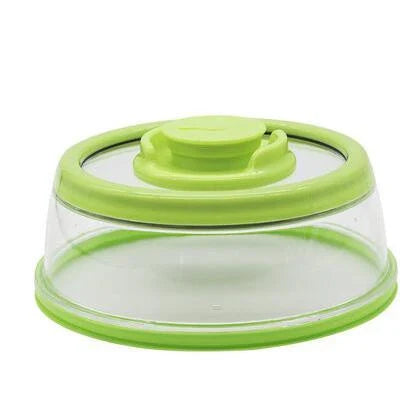 Premium reusable vacuum food sealer with airtight design and transparent cover for easy monitoring of food levels