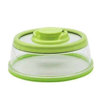 Premium reusable vacuum food sealer with airtight design and transparent cover for easy monitoring of food levels