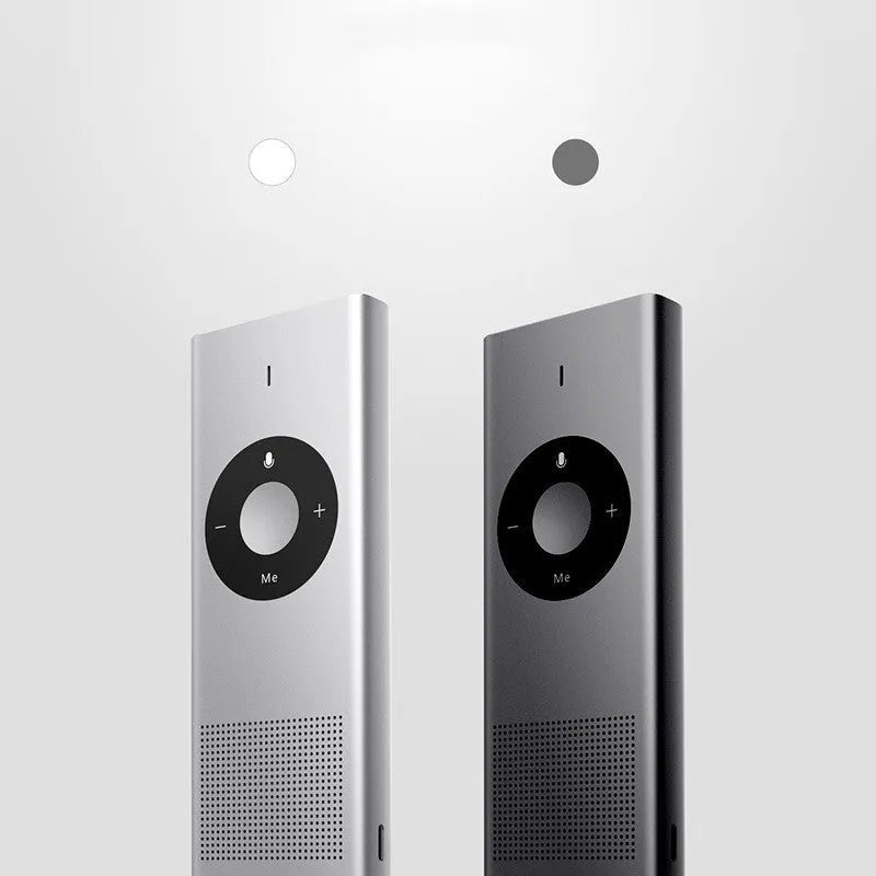 Xiaomi AI Translator portable voice translation device in deep grey supporting 14 languages