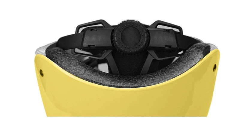 Children's roller skating protective helmet in blue, black, and yellow