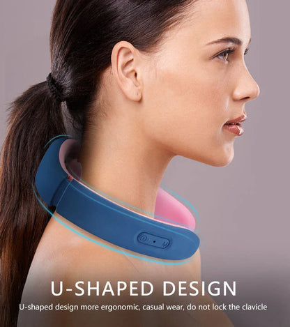 Premium Neck & Shoulder Massager with Soothing Heat Therapy for Deep Muscle Relaxation