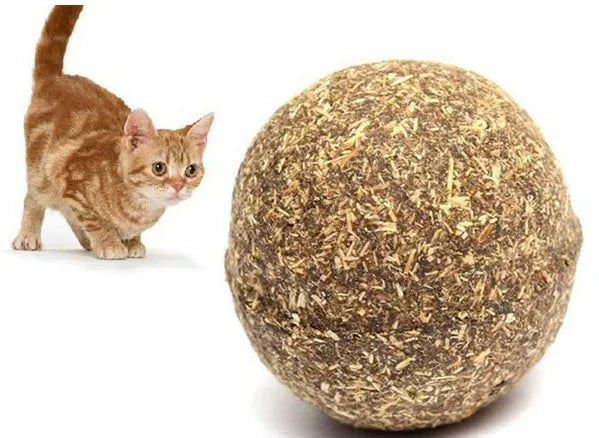 Mint ball catnip toy for cats, 20g, available in 3.3cm and 4cm sizes