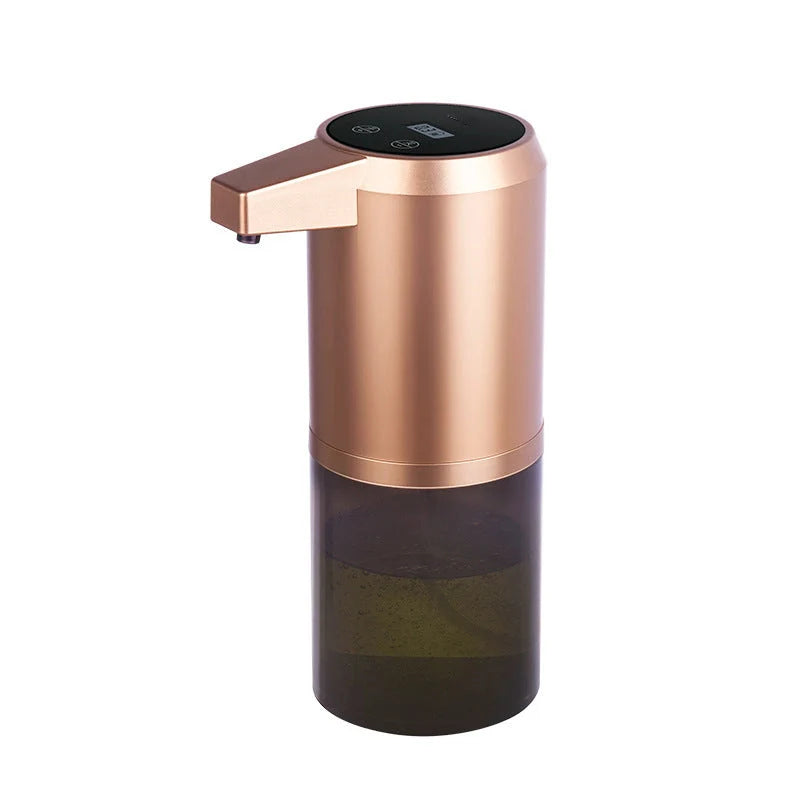 Automatic Induction Foam Soap Dispenser in white with LCD display