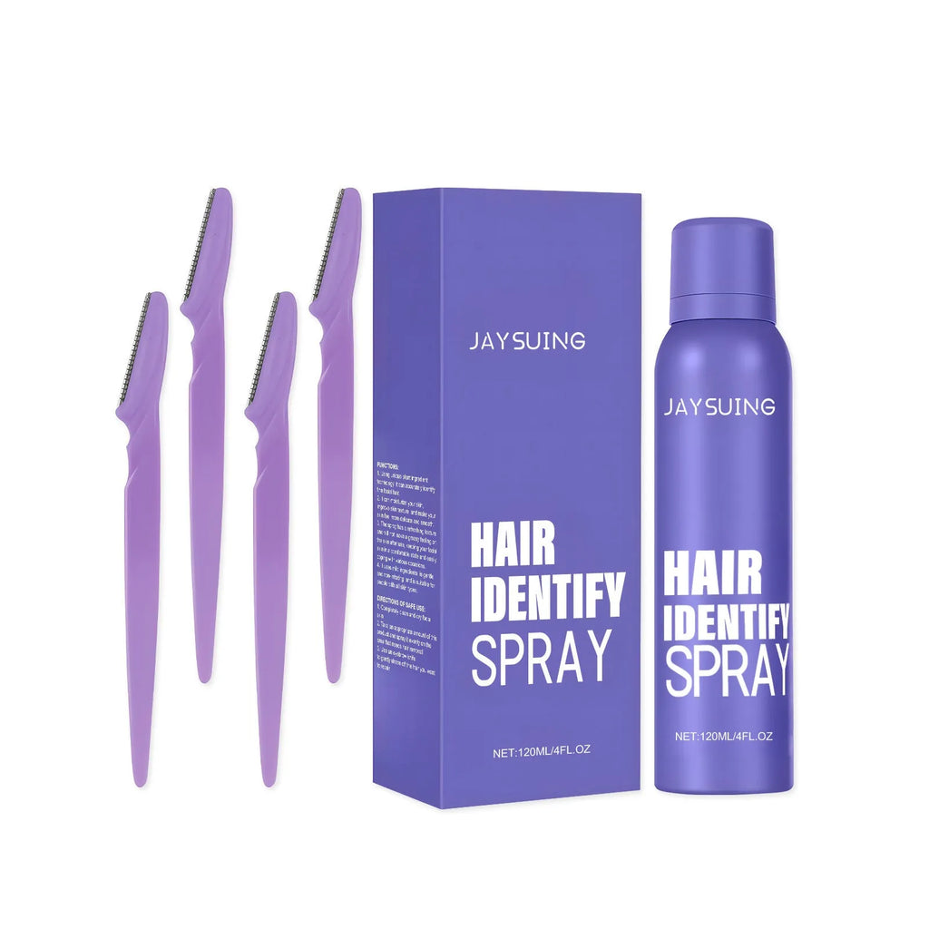 120ml portable hair removal spray bottle with botanical extracts for home use