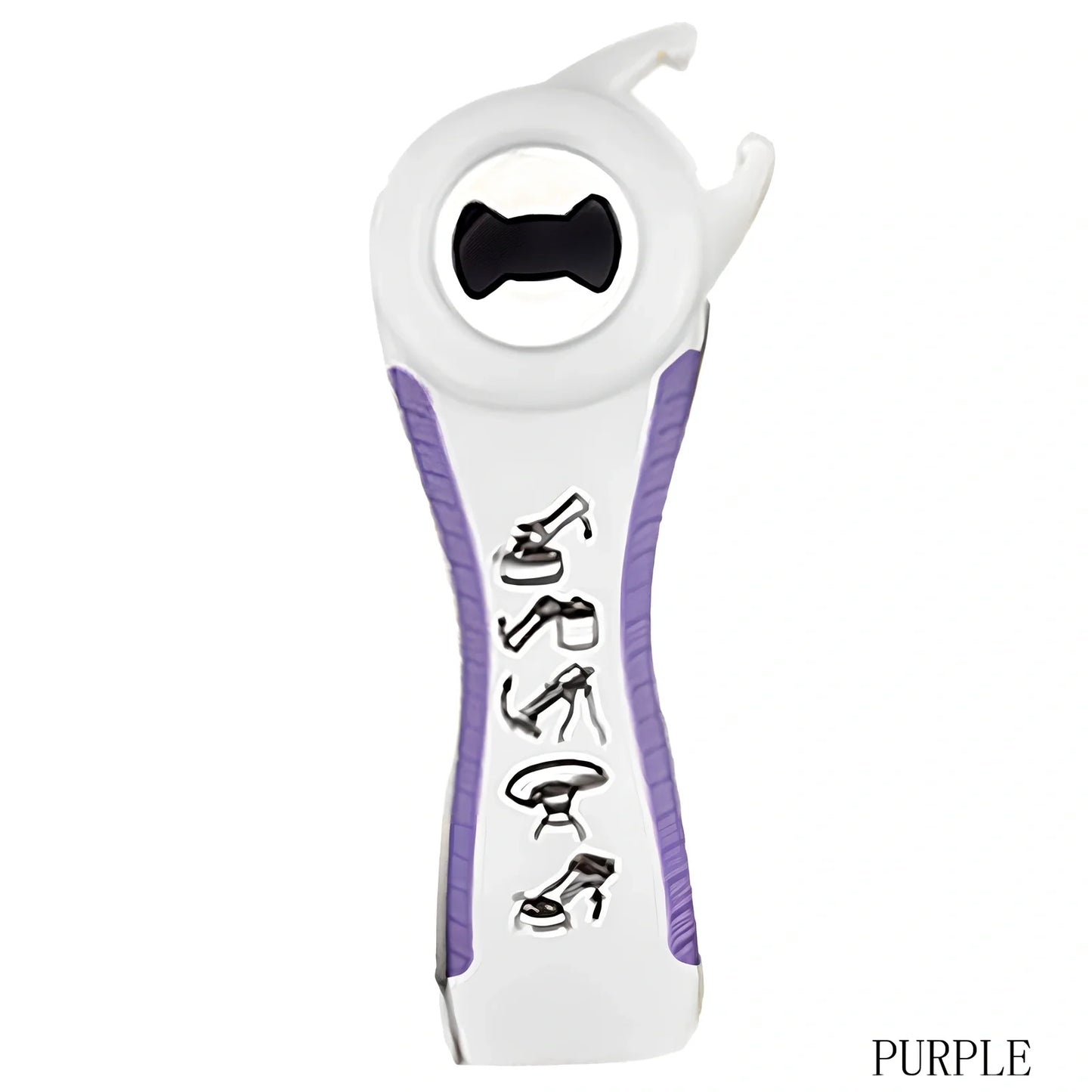 Stainless steel multifunction kitchen opener with bottle opener and corkscrew functions