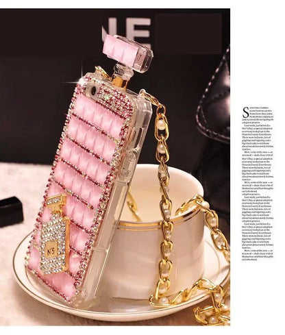 Luxury handcrafted rhinestone bling cover for smartphones in various colours